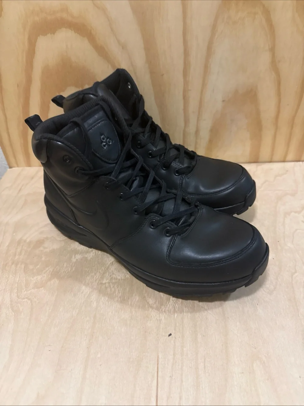 Nike ACG 2015 black leather Shoes/boots , Mens Size 13